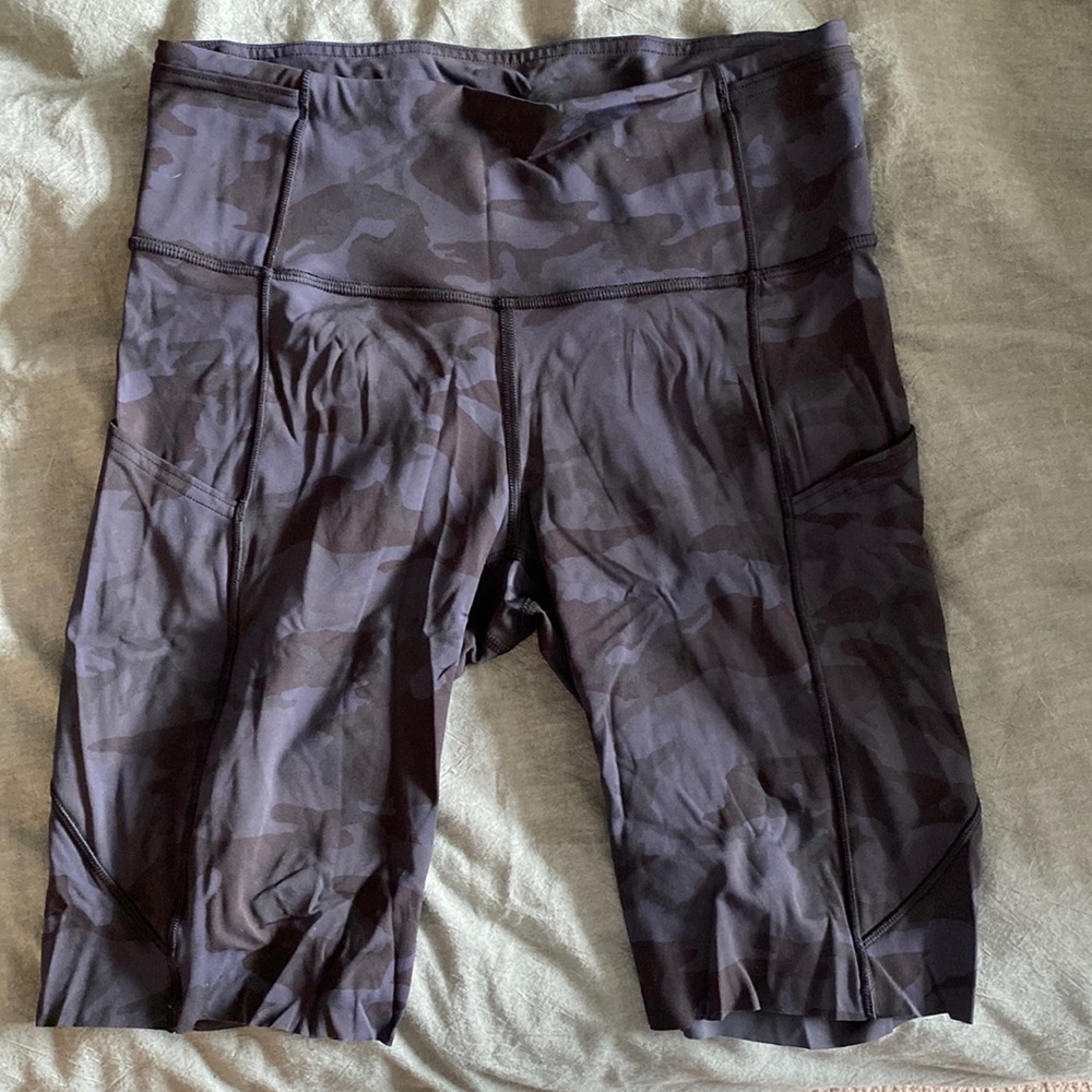 Lululemon Fast and free bike shorts